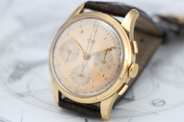 RECORD CHRONOGRAPH 38mm | VENUS 178 | 18KT YG • Vintage Watches For ...