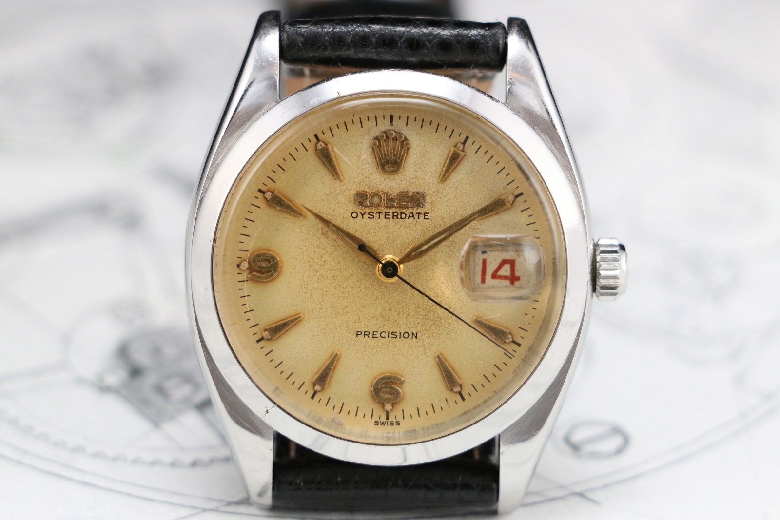 Rolex oyster precision outlet 1950