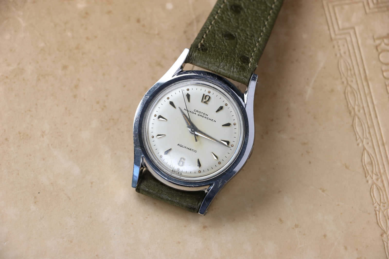 1950'S CROTON NIVADA GRENCHEN AQUAMATIC [RESERVED] • Vintage Watches ...