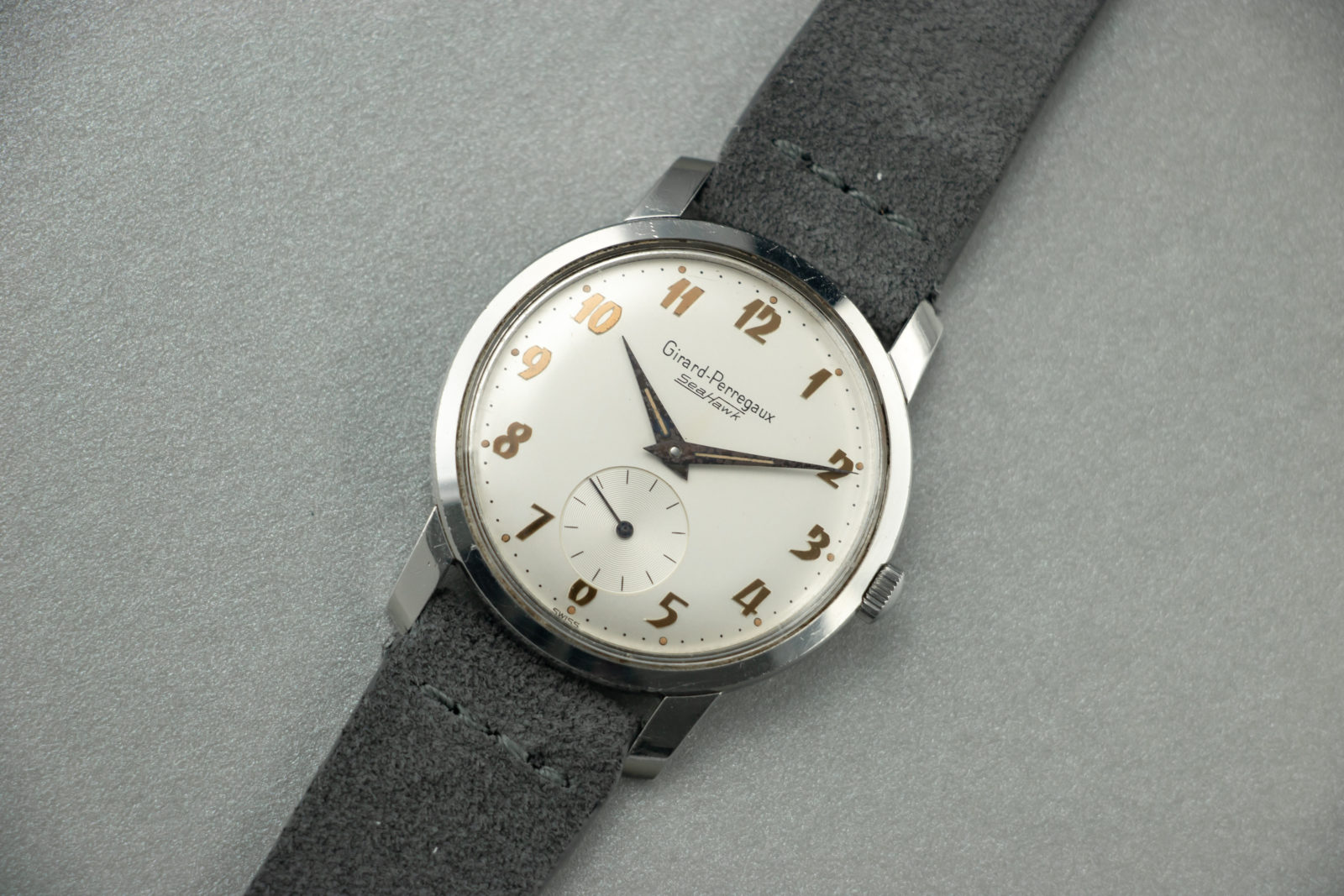 1950 S GIRARD PERREGAUX SEA HAWK SS Vintage Watches For Sale